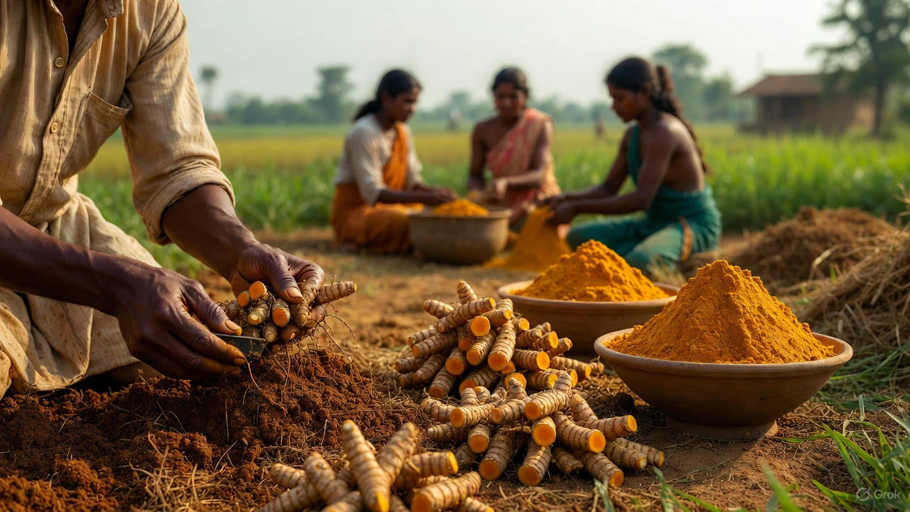 Lakadong Turmeric with high curcumin content